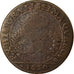 France, Jeton, Louis XIV, Ordinaire des Guerres, History, TB+, Cuivre