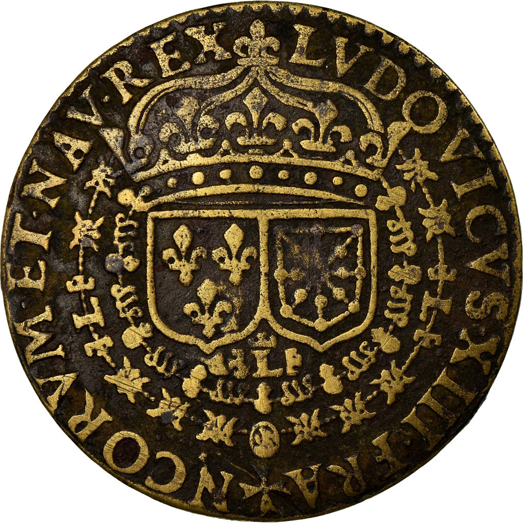France, Token, Louis XIII , Le Juste, History, EF(40-45), Brass