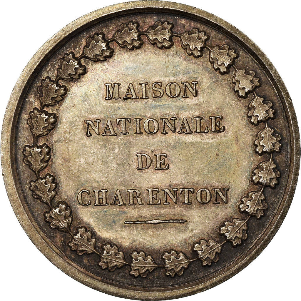 France, Medal, Maison Nationale de Charenton, MS(63), Silver
