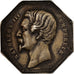 France, Token, Napoléon III, Banque, Agents de Change de Paris, 1853, Caqué