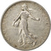 FRANCE, Semeuse, Franc, 1913, Paris, KM #844.1, VF(30-35), Silver, 23, Gadoury..