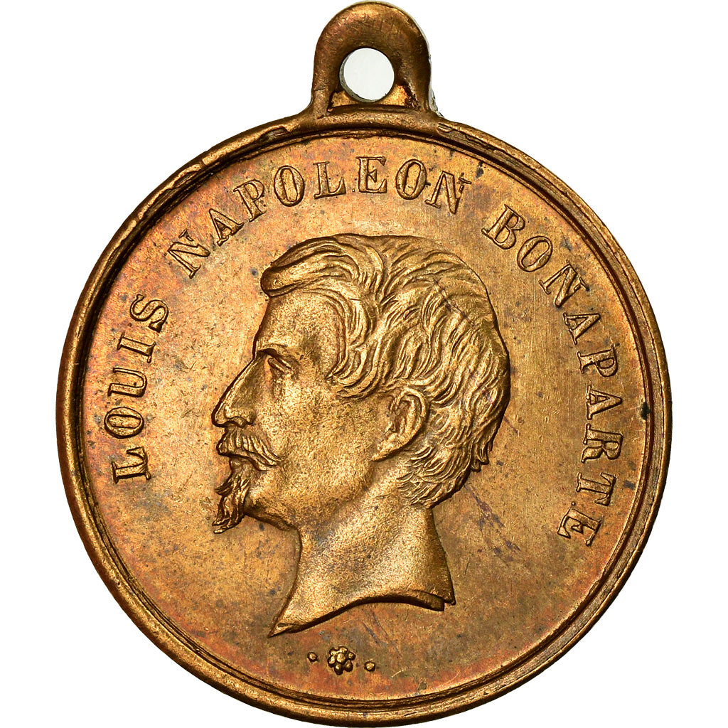 Frankreich, Medaille, Louis-Napoléon, Empereur, Ville de Paris, 1852, VZ