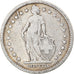Coin, Switzerland, 2 Francs, 1878, Bern, VF(20-25), Silver, KM:21