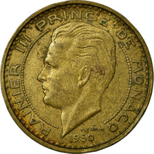 Münze, Monaco, Rainier III, 50 Francs, Cinquante, 1950, SS, Aluminum-Bronze
