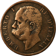 Coin, Italy, Umberto I, UMBERTO I RE D'ITALIA, 10 Centesimi, 1894, Birmingham