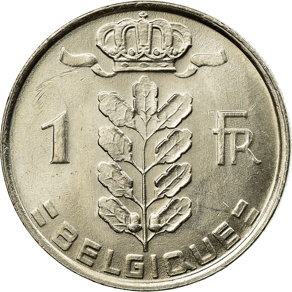 Munten, België, Franc, 1980, PR, Copper-nickel, KM:142.1