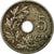 Moneta, Belgia, 5 Centimes, 1921, VF(30-35), Miedź-Nikiel, KM:67