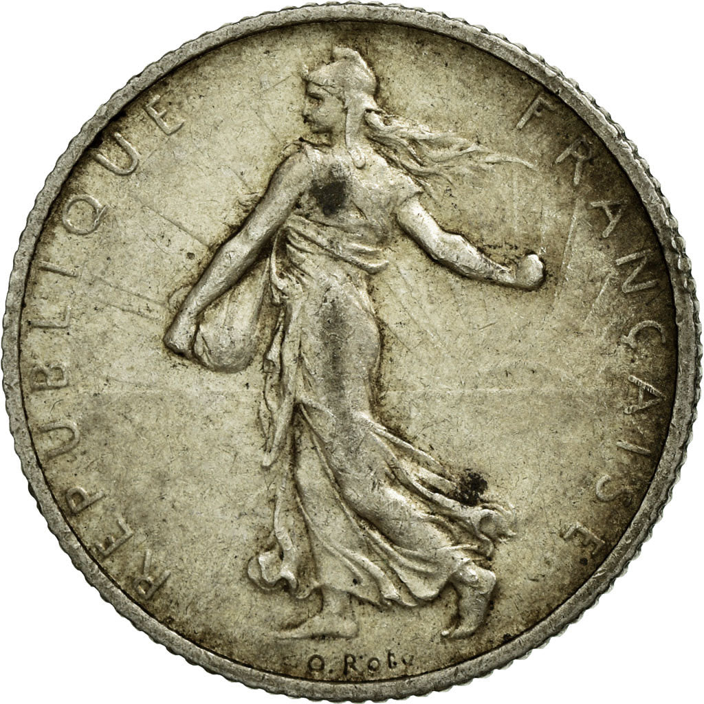 Monnaie, France, Semeuse, Franc, 1913, TTB+, Argent, Gadoury:467