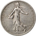 FRANCE, Semeuse, Franc, 1914, Paris, KM #844.1, VF(30-35), Silver, 23, Gadoury..