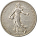 FRANCE, Semeuse, Franc, 1914, Paris, KM #844.1, VF(20-25), Silver, 23, Gadoury..