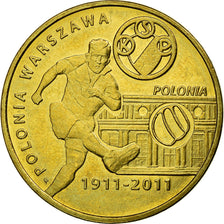 Moeda, Polónia, Polonia Warszawa football club, 2 Zlote, 2011, Warsaw