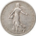 FRANCE, Semeuse, Franc, 1914, Paris, KM #844.1, VF(20-25), Silver, 23, Gadoury..