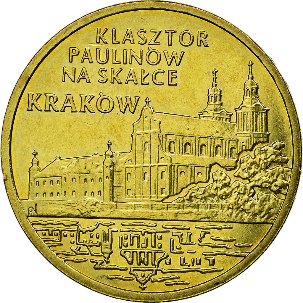 Coin, Poland, Krakow, 2 Zlote, 2011, Warsaw, EF(40-45), Brass, KM:805