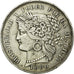Coin, Peru, 5 Pesetas, 1880, Lima, VF(30-35), Silver, KM:201.1
