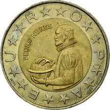 Moneda, Portugal, Pedro Nunes, 100 Escudos, 1991, MBC, Bimetálico, KM:645.2