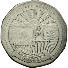 Coin, Madagascar, 20 Ariary, 1992, Royal Canadian Mint, EF(40-45), Stainless
