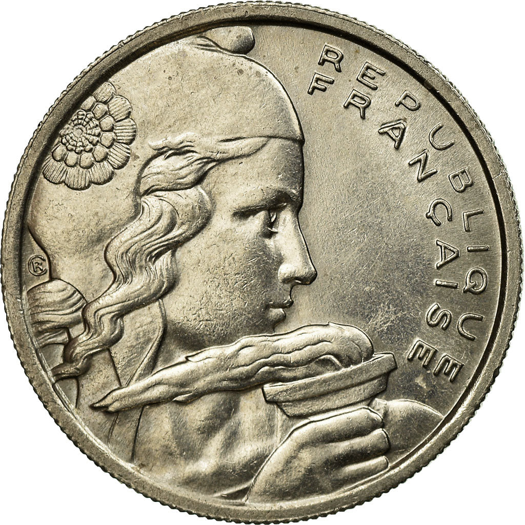 Moneta, Francia, Cochet, 100 Francs, 1955, Beaumont - Le Roger, SPL-