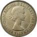 Coin, Great Britain, Elizabeth II, 1/2 Crown, 1953, EF(40-45), Copper-nickel
