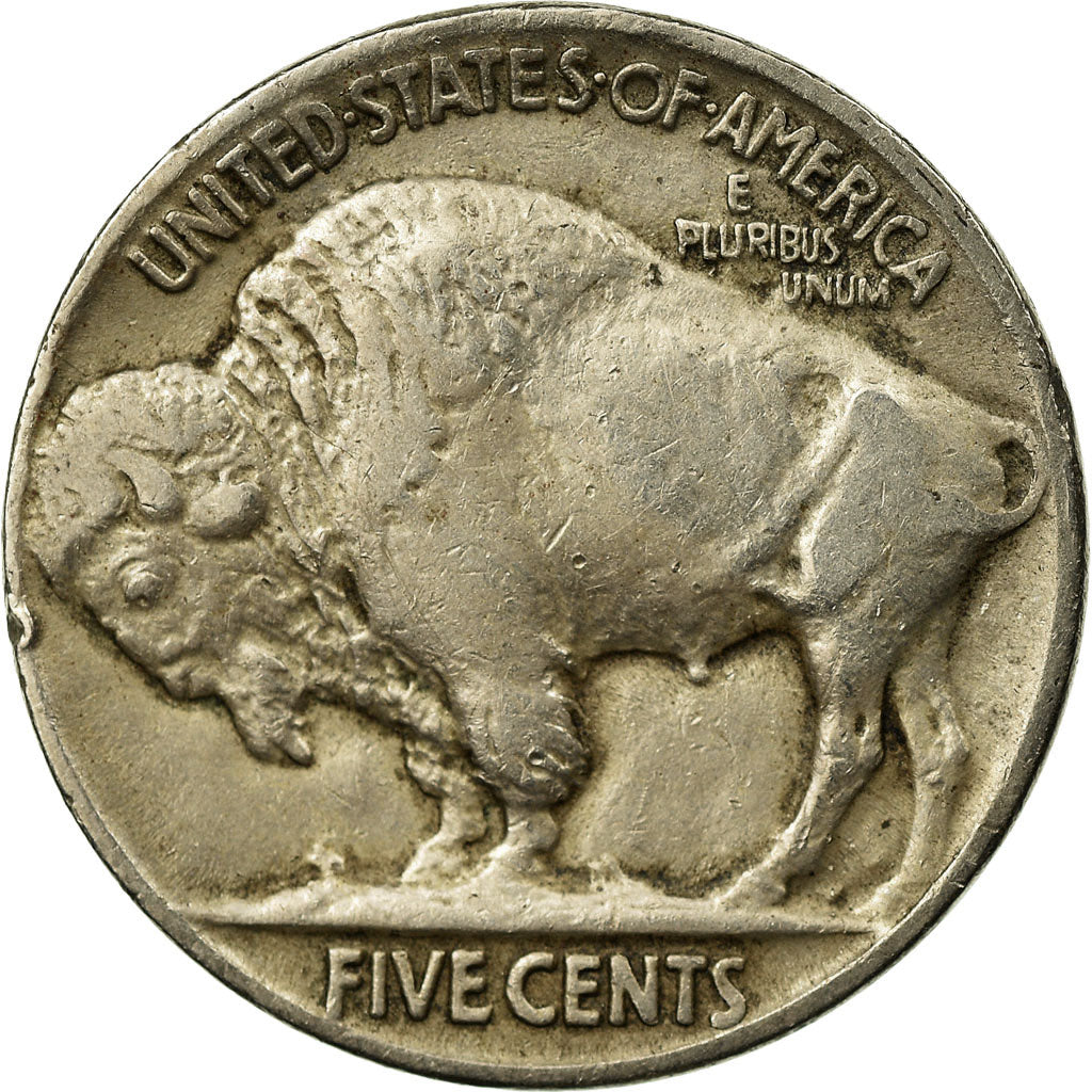 Munten, Verenigde Staten, Buffalo Nickel, 5 Cents, 1920, U.S. Mint