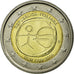 Italie, 2 Euro, European Monetrary Union, 10th Anniversary, 2009, SUP