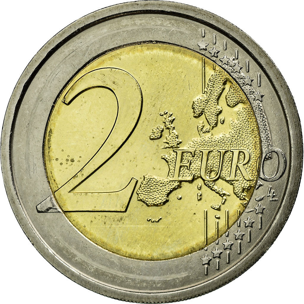 Italie, 2 Euro, European Monetrary Union, 10th Anniversary, 2009, SUP