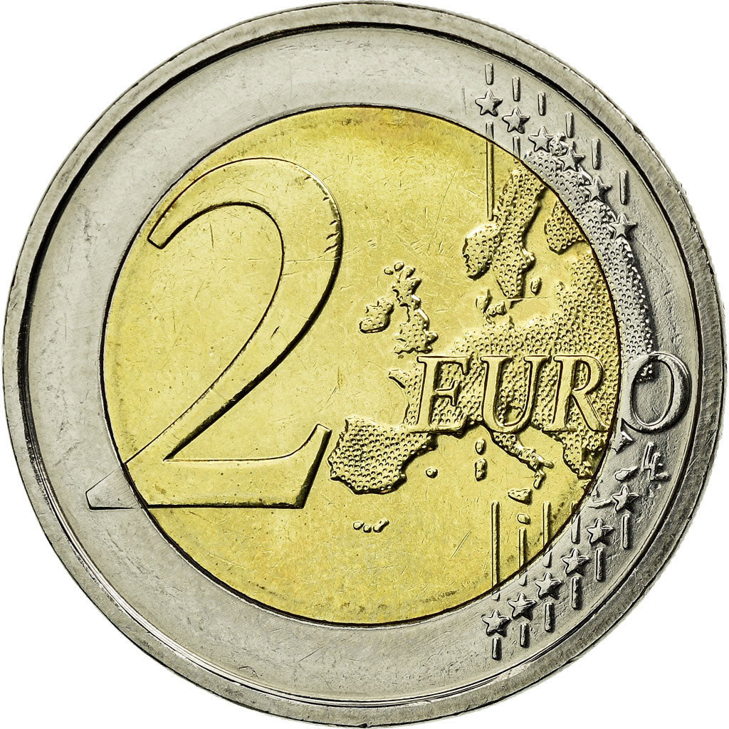 Belgia, 2 Euro, 10th Anniversary of EMU, 2009, Brussels, AU(55-58)