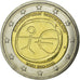 Bundesrepublik Deutschland, 2 Euro, EMU, 10th Anniversary, 2009, VZ