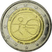 République fédérale allemande, 2 Euro, EMU, 10th Anniversary, 2009, SUP