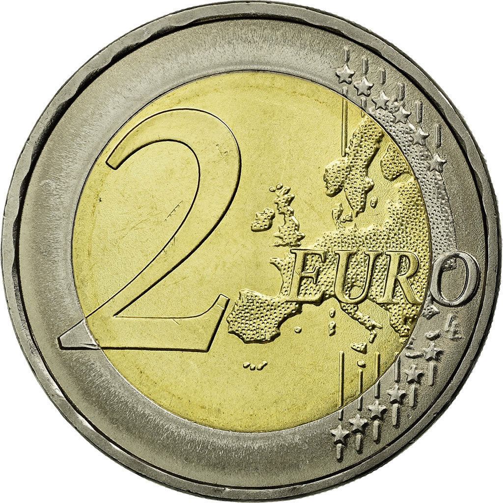 République fédérale allemande, 2 Euro, EMU, 10th Anniversary, 2009, SUP