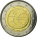 Slovenia, 2 Euro, European Monetary Union, 10th Anniversary, 2009, MS(63)