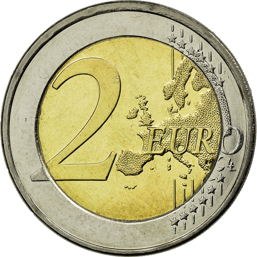 Slovenia, 2 Euro, European Monetary Union, 10th Anniversary, 2009, MS(63)