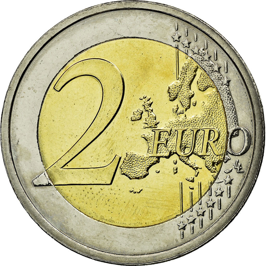 Lussemburgo, 2 Euro, European Monetary Union - 10th Anniversary, 2009, SPL-