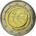 Greece, 2 Euro, 10 years euro, 2009, AU(55-58), Bi-Metallic, KM:227