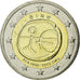 IRELAND REPUBLIC, 2 Euro, 10 ans de l'Euro, 2009, AU(55-58), Bi-Metallic, KM:62