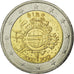IRELAND REPUBLIC, 2 Euro, Euro Coinage, 10th Anniversary, 2012, EF(40-45)