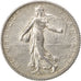 FRANCE, Semeuse, Franc, 1915, Paris, KM #844.1, AU(55-58), Silver, 23, Gadoury..
