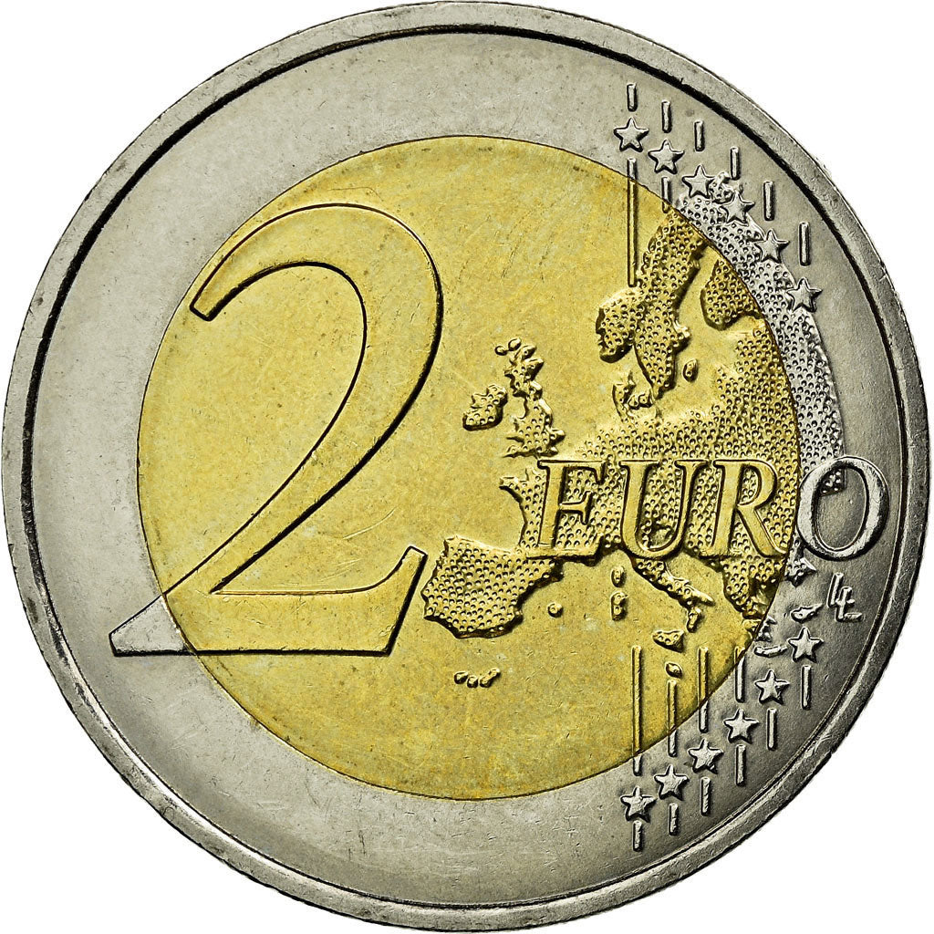 France, 2 Euro, Francois Mitterand 1916  2016, 2016, AU(55-58), Bi-Metallic