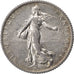 FRANCE, Semeuse, Franc, 1915, Paris, KM #844.1, AU(55-58), Silver, 23, Gadoury..