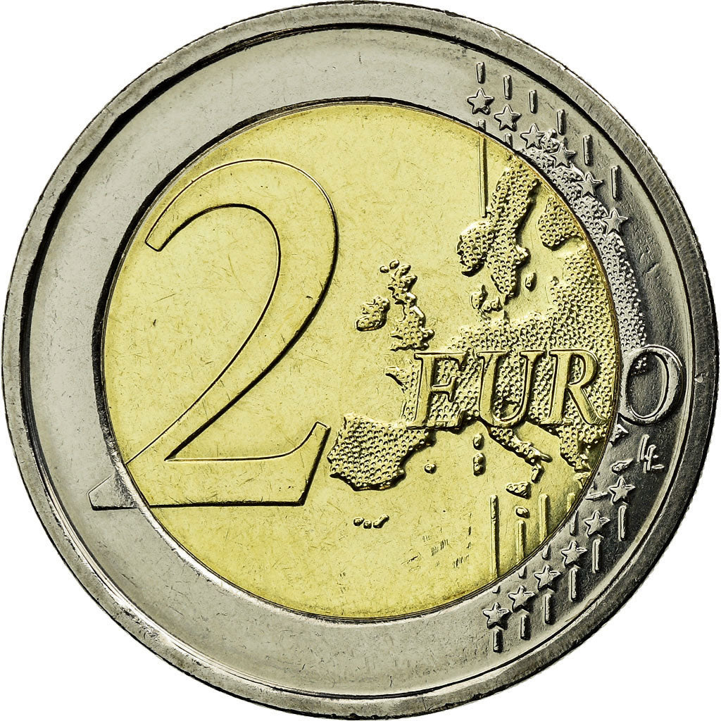 Belgia, 2 Euro, EU Council Presidency, 2010, Brussels, MS(63), Bimetaliczny