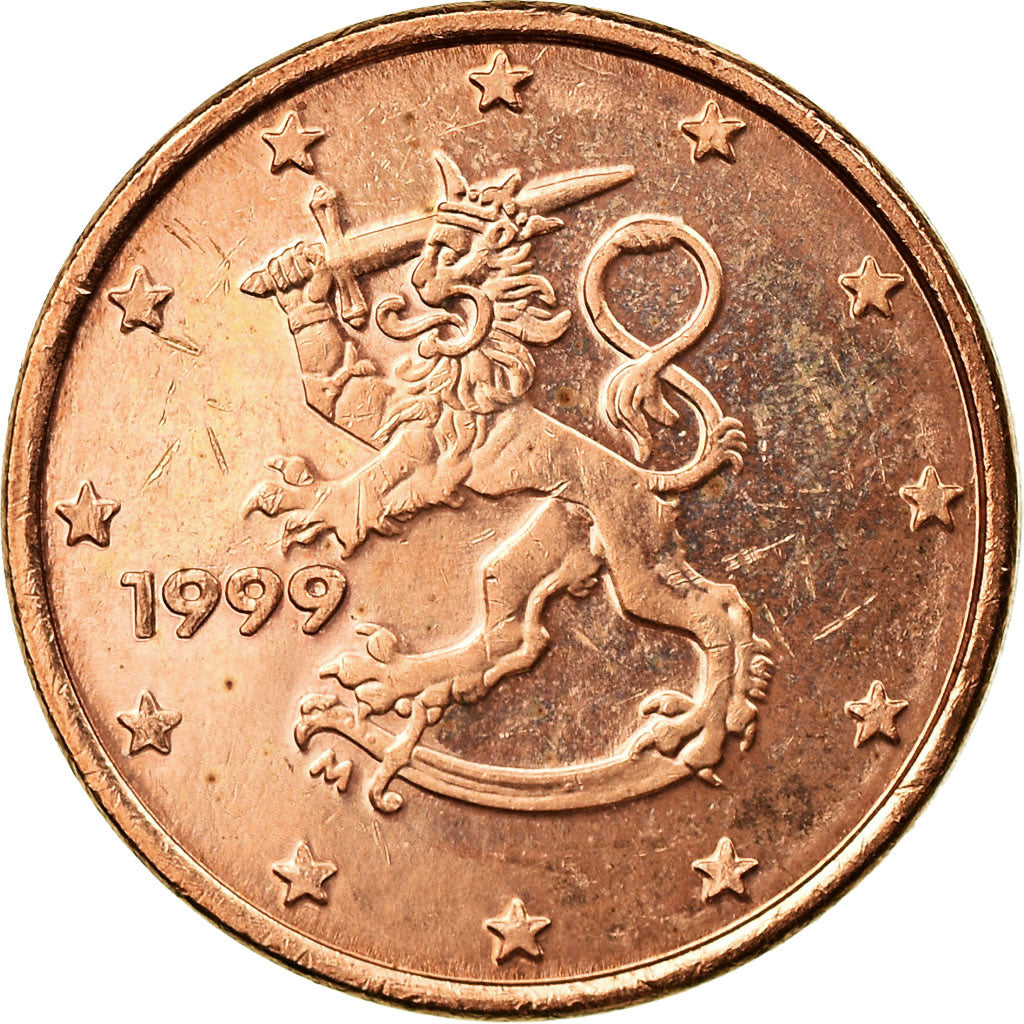 Finlande, Euro Cent, 1999, TTB, Copper Plated Steel, KM:98