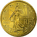 França, 10 Euro Cent, 2003, AU(55-58), Latão, Gadoury:4a., KM:1285