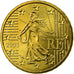 Francia, 10 Euro Cent, 2003, SPL-, Ottone, Gadoury:4a., KM:1285