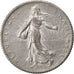 FRANCE, Semeuse, Franc, 1915, Paris, KM #844.1, AU(55-58), Silver, 23, Gadoury..