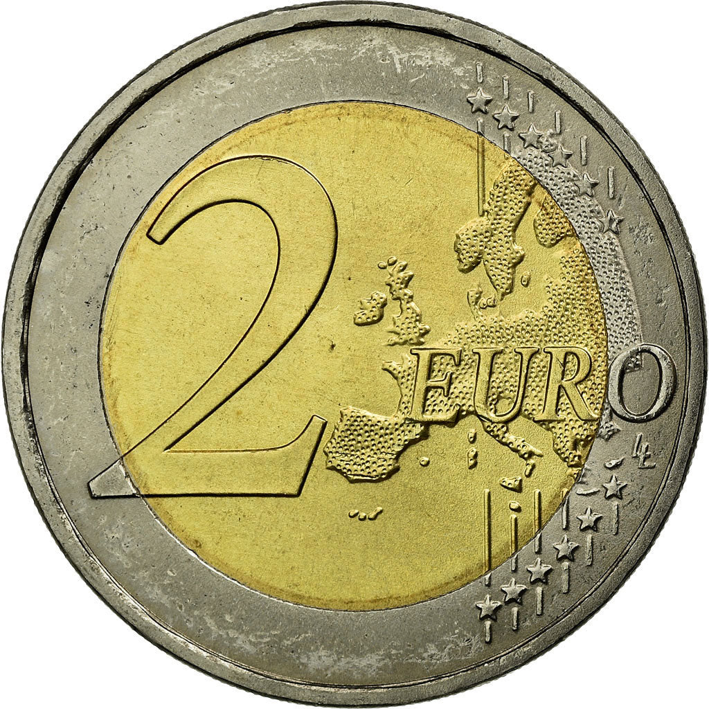 GERMANY - FEDERAL REPUBLIC, 2 Euro, 2008, EF(40-45), Bi-Metallic, KM:261
