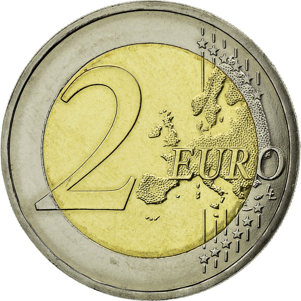 GERMANY - FEDERAL REPUBLIC, 2 Euro, 2008, AU(55-58), Bi-Metallic, KM:261