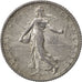 FRANCE, Semeuse, Franc, 1916, Paris, KM #844.1, AU(50-53), Silver, 23, Gadoury..