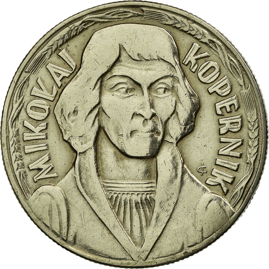Münze, Polen, Mikolaj Kopernik facing, 10 Zlotych, 1968, Warsaw, SS