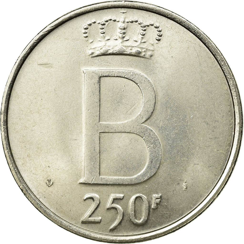 Münze, Belgien, 250 Francs, 250 Frank, 1976, Brussels, SS, Silber, KM:157.1