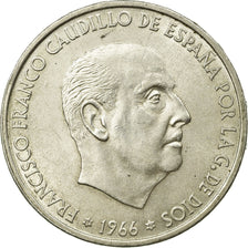 Coin, Spain, Caudillo and regent, 100 Pesetas, 1967, Madrid, AU(55-58), Silver