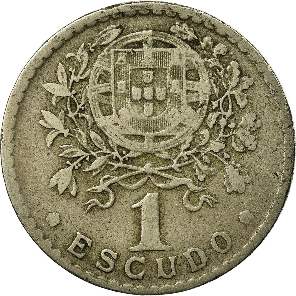 Monnaie, Portugal, Escudo, 1927, TB, Copper-nickel, KM:578
